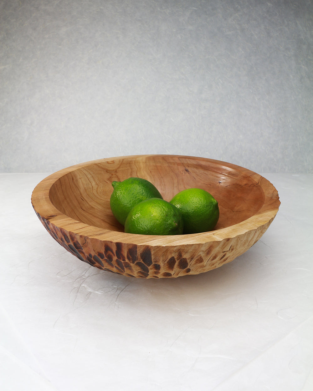 Cherry Bowl | Chiseled Exterior