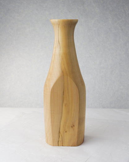 Wood Vase | Beech Vase | Single Flower Vase | Dry Flower Vase | Home Decor Vase