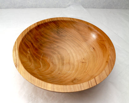 Cherry wood bowl | 9.4" Diameter | Salad bowl | Fruits bowl