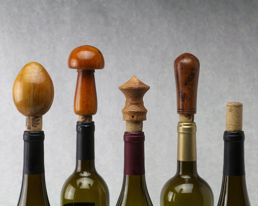 Wine Stoppers | Cork Cap | Hand Crafted | Woodturning