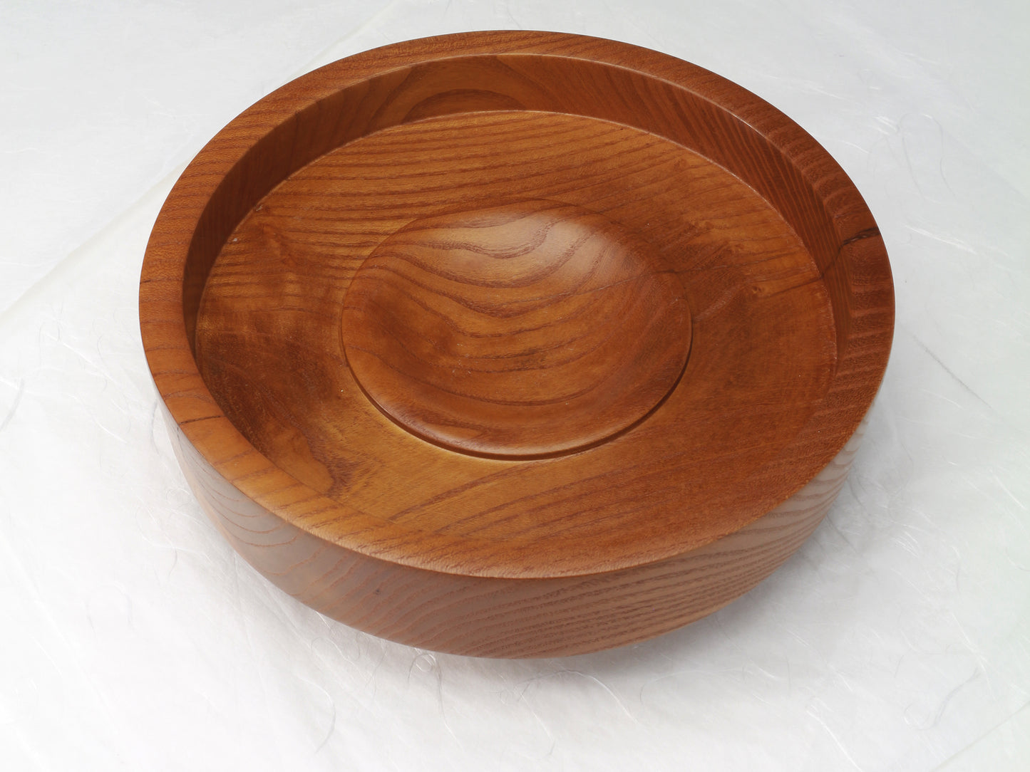 Confectionery Plate | Osage Orange | 9"diam. x 2.5"h | Unique Design