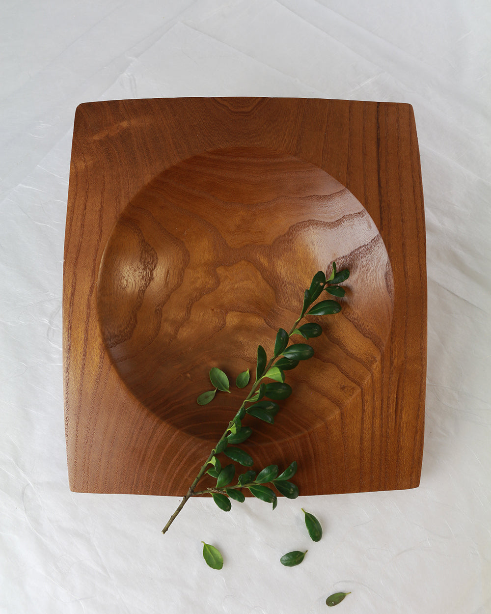 Square Plate | Osage Orange | 8"x7"x1-3/8"