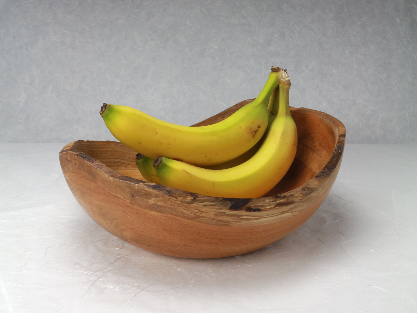 Natural Edge Oval Bowl | Elm | 10.5"x9.5"x4" | Hand-Crafted