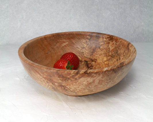 Spalted Maple Bowl | 8.5" x 3/8" | 15oz