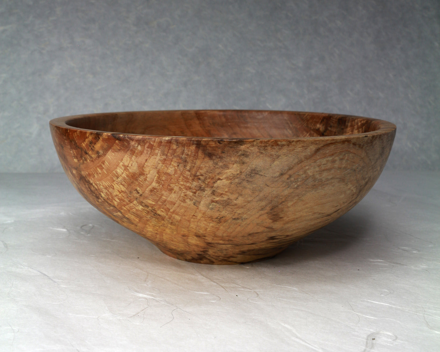 Spalted Maple Bowl | 8.5" x 3/8" | 15oz