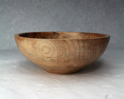 Spalted Maple Bowl | 8.5" x 3/8" | 15oz