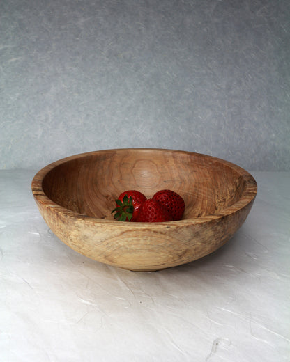 Spalted Maple Bowl | 8.5" x 3/8" | 15oz