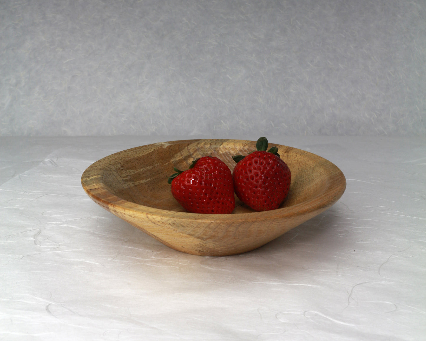 Beech Shallow Bowl | 7" diameter | 8oz (217g)