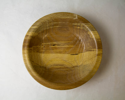 Beech Shallow Bowl | 7" diameter | 8oz (217g)