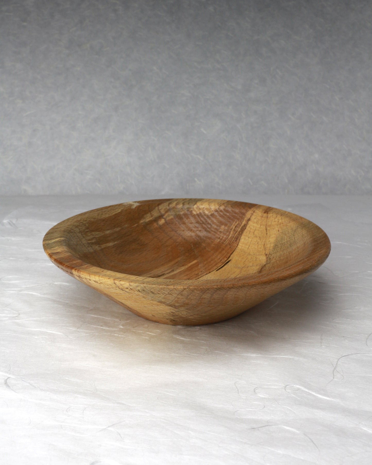 Beech Shallow Bowl | 7" diameter | 8oz (217g)