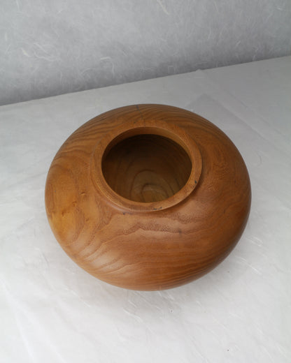 Mulberry Pot | Hollowed Form | 9"Wx4.5"H | 3lb 5oz