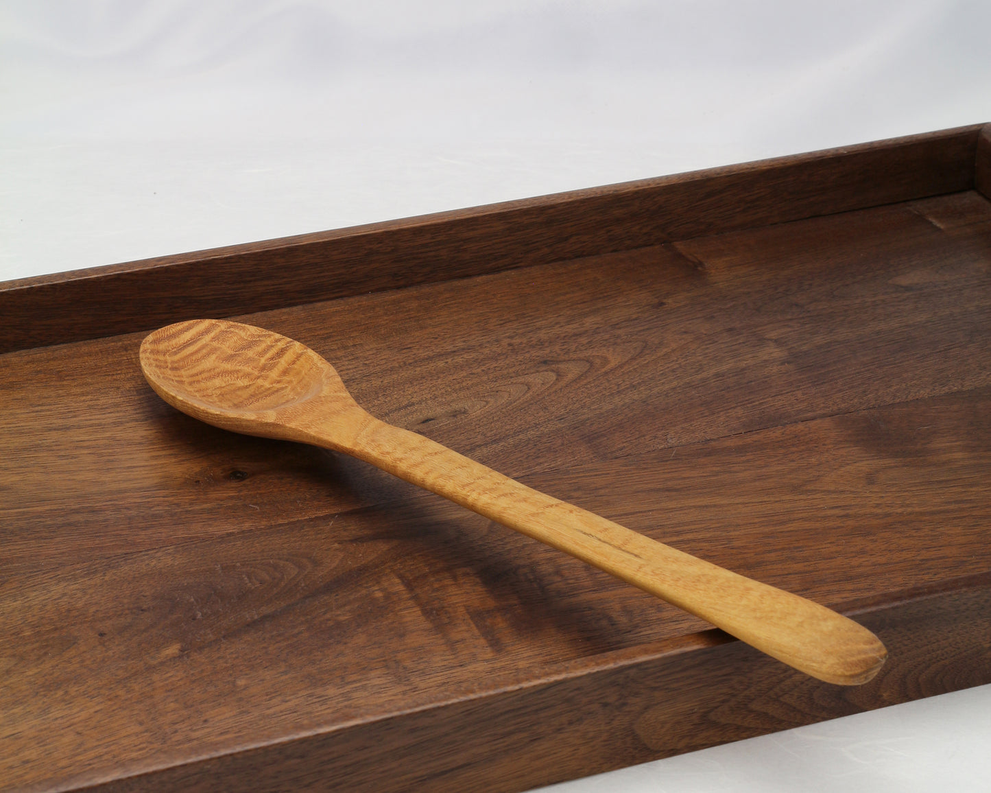 Set of Wooden Spoon & Spatula | Hand Carved | Black Locust wood Active