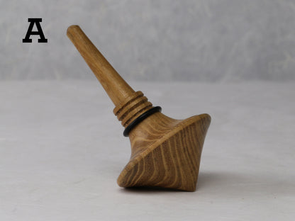 Wine Stopper |  Spinning Taps | Locust Wood | Hand Crafted | Toy Bottle Stop