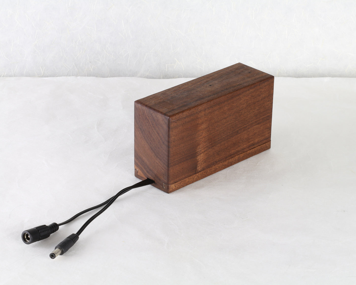 HOHOKA Lamp Power Source | DC 12V Battery Power Source | Wooden Battery Case