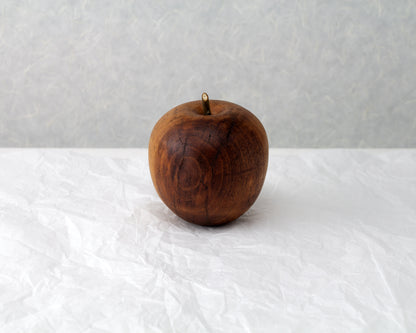 Wooden Fruit Ornaments | Apples | Peach | Pears | Persimmon | Lemon