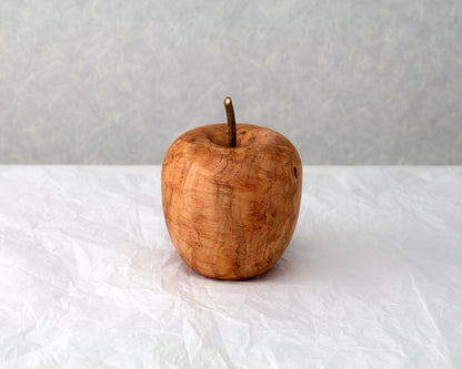 Wooden Fruit Ornaments | Apples | Peach | Pears | Persimmon | Lemon
