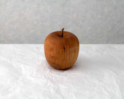 Wooden Fruit Ornaments | Apples | Peach | Pears | Persimmon | Lemon