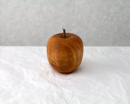 Wooden Fruit Ornaments | Apples | Peach | Pears | Persimmon | Lemon