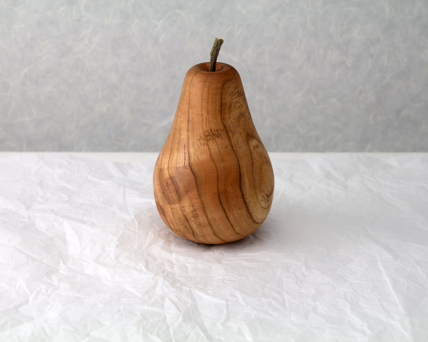 Wooden Fruit Ornaments | Apples | Peach | Pears | Persimmon | Lemon