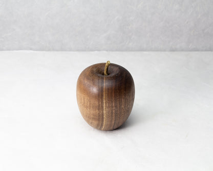 Wooden Fruit Ornaments | Apples | Peach | Pears | Persimmon | Lemon