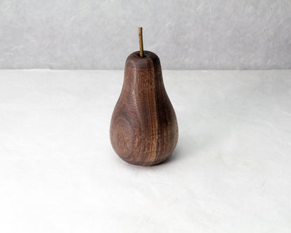 Wooden Fruit Ornaments | Apples | Peach | Pears | Persimmon | Lemon