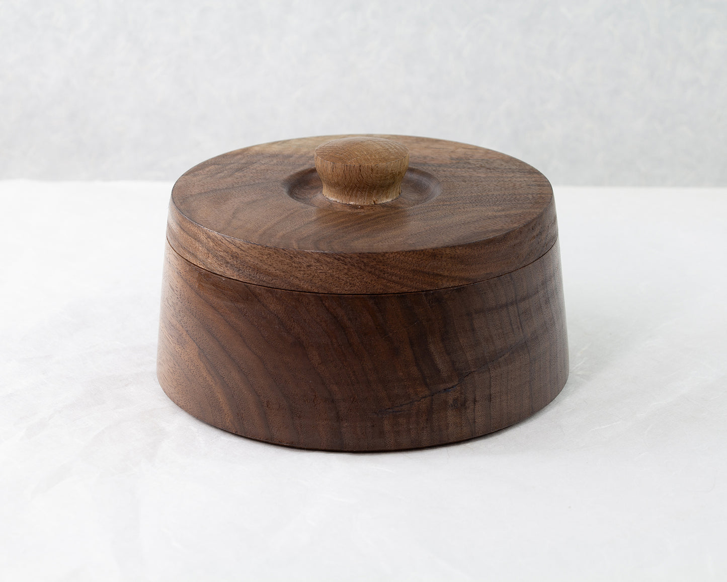 Walnut Container Series | Cookie Jar | Trinket box | Chazutsu Tea Canisters | Confectionery Plate with Lid