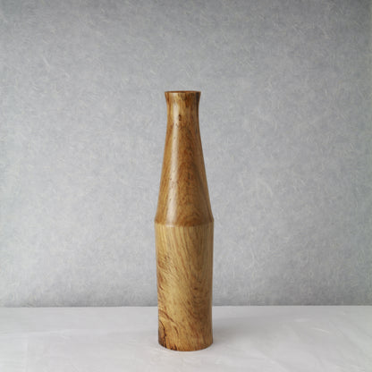 Spalted Maple Vase | Ichirinsashi | 12"H x 2.5" Diam.| Hand-Turned