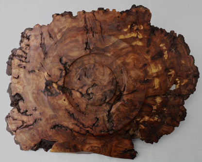 Ornamental Burl Tray | Elm Burl | 18"x14" | Hand-crafted