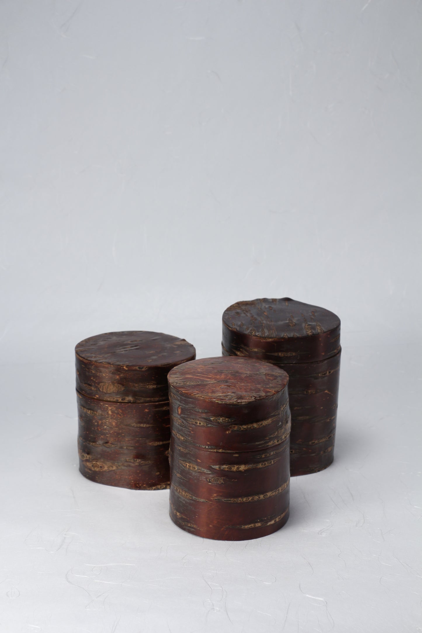 Redbark Canisters | Cherry Wood | Jars & Containers